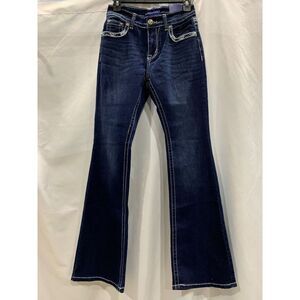 Westfield Eagle Rose Rhinestone Studded Denim